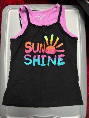 Girls sunshine tank 7/8